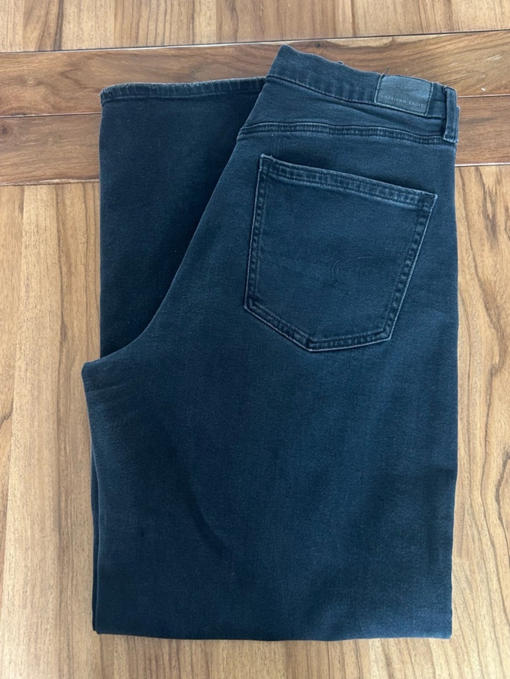 AE Strigid Curvy Baggy Straight Jean - 12L
